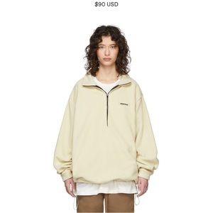 Half zip fleece warm sweater